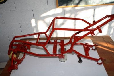 chassis après peinture