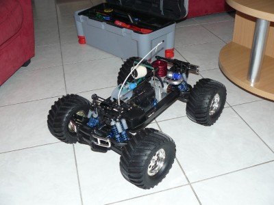 montage des roues...