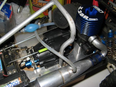 Vue moteur/boite
