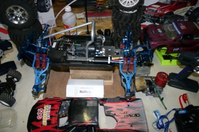 mon mta en cours de démontage pour un nettoyage complet et le moteur qui vient d'arriver